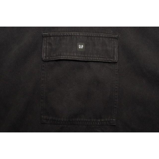 Yeezy Gap SATEEN ANORAK HOODIE BLACK M イージー サテン アノラック