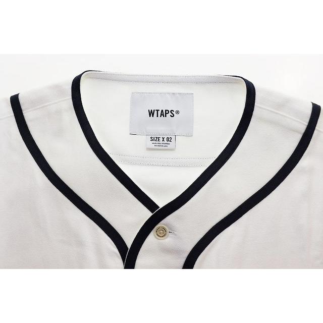 ダブルタップス WTAPS 25SS LEAGUE SS COTTON WHITE SIZE 02 251TQDT