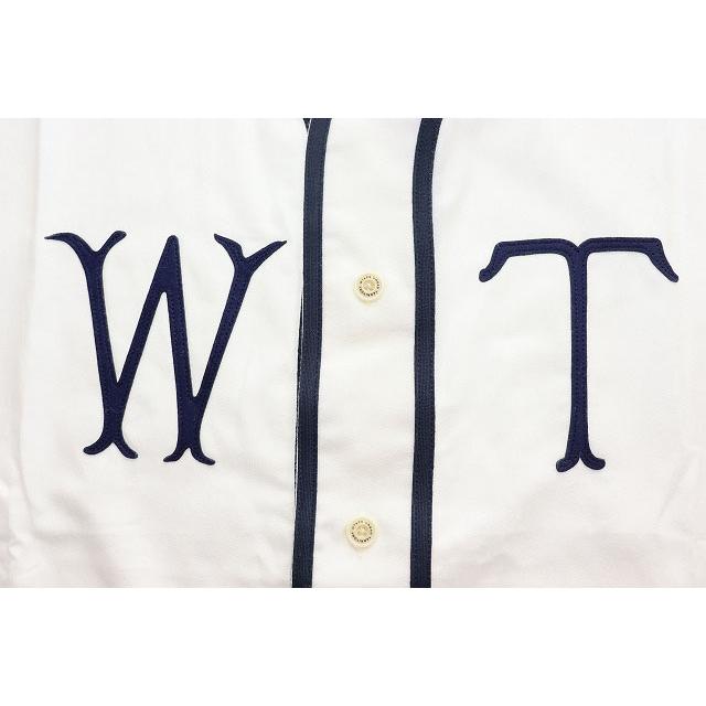 ダブルタップス WTAPS 25SS LEAGUE SS COTTON WHITE SIZE 02 251TQDT