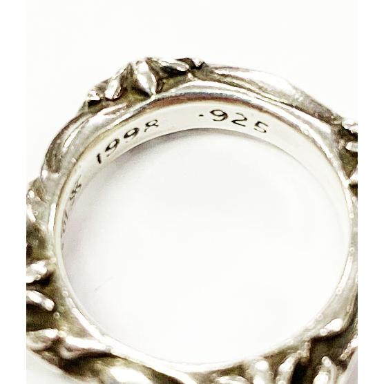 Chrome Hearts シルバーリング　５号 CHROME HEARTS クロムハーツ SBT BAND RING 5号 バンド リング