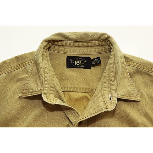 ダブルアールエル RRL WORKSHIRT M 55-S-10487-15-2RL ワークシャツ
