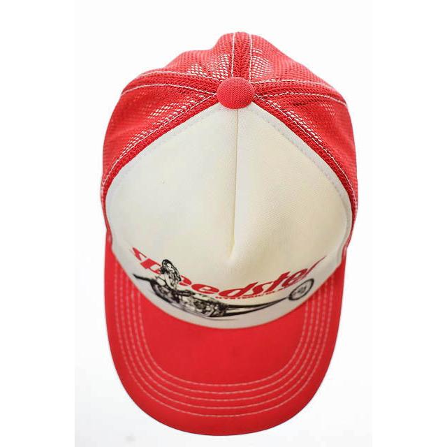 HYSTERIC GLAMOUR ヒステリックグラマー SPEEDSTER MESH CAP RED