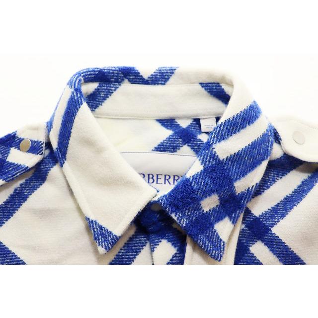 BURBERRY バーバリー ARCHIVE CHECKED BRUSHED WOOLBLEND