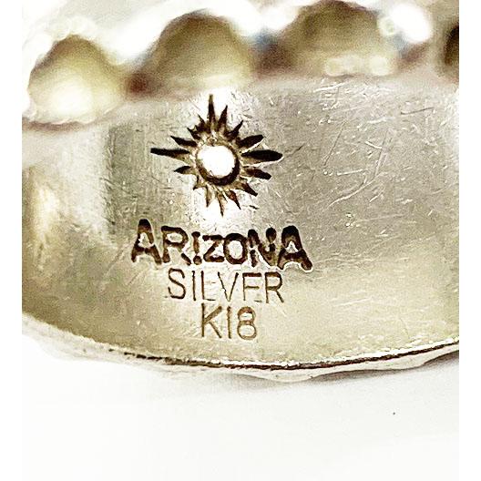 アリゾナフリーダム ARIZONA FREEDOM R-11b 平打ち リング 18号 太陽神