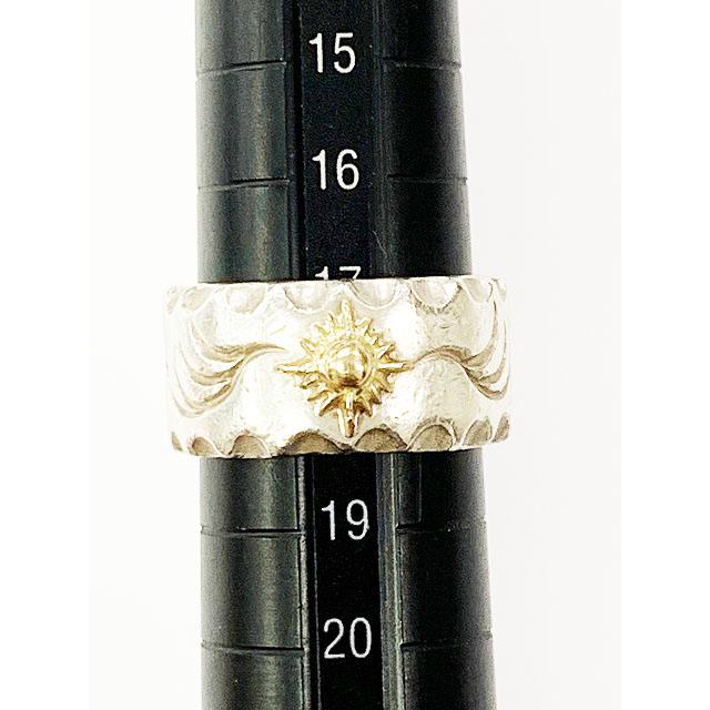 アリゾナフリーダム ARIZONA FREEDOM R-11b 平打ち リング 18号 太陽神