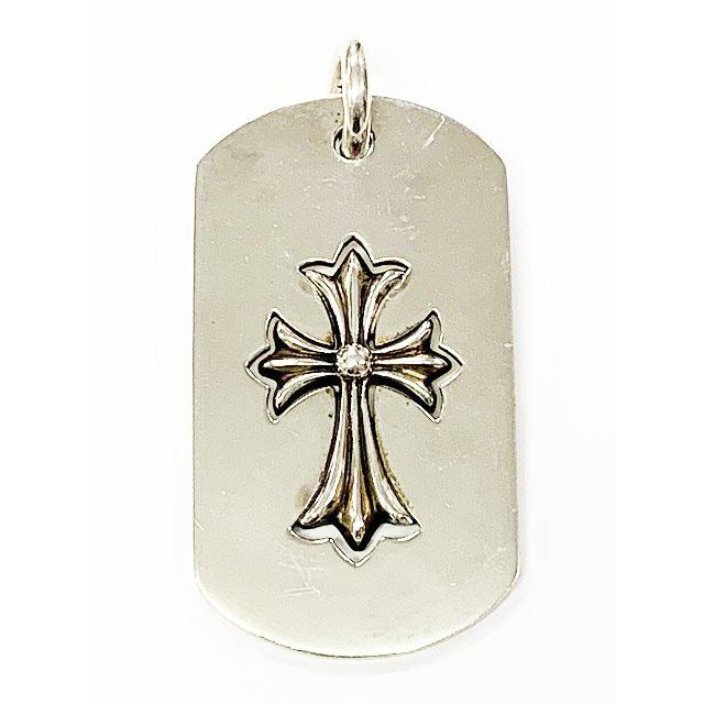 CHROME HEARTS クロムハーツ D TAG LRG TNY CRS カットアウト
