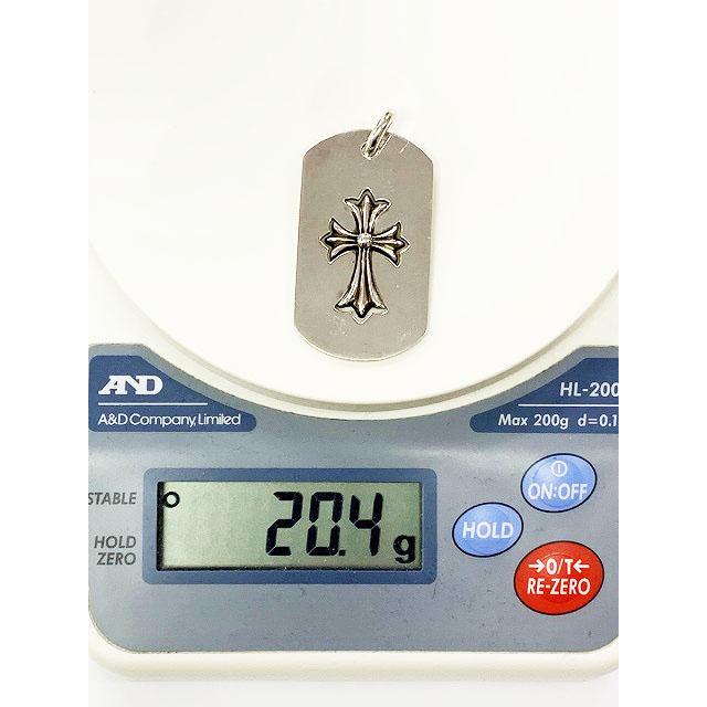 silver925 たいにーくろすドッグたグとップ しるバー925 たいにーかッとあうとくろす ドッグたグしるバー