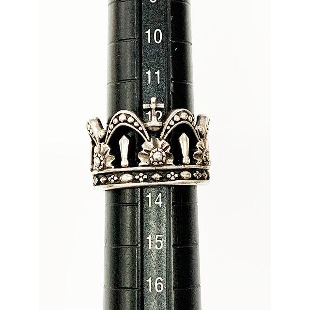 Justin Davis CHAPEL CROWN RING 13号 チャペル クラウン リング 