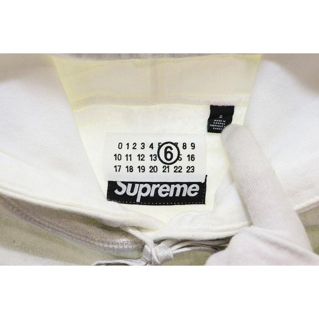 シュプリーム マルジェラ コラボ ボックスロゴ ホワイト 白 Supreme シュプリーム 2026SS MM6 Maison Margiela Box Logo Zip Up