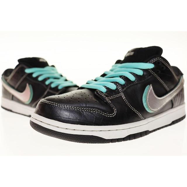 【中古】ナイキ NIKE SB × DIAMOND SUPPLY CO. DUNK LOW PRO OG QS BLACK 27.5?p BV1310-001 エスビー ▲■250719 NIKE（ナイキ） NIKE SB × DIAMOND SUPPLY CO. DUNK LOW PRO OG QS