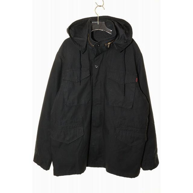 【中古】シュプリーム SUPREME × JEAN MICHEL BASQUIAT 13AW M-65 JACKET BLACK XL ☆AA★250805 Supreme（シュプリーム） × JEAN MICHEL BASQUIAT 13AW M-65 JACKET