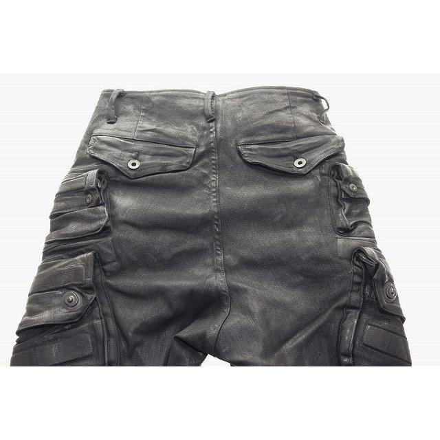 ユリウス JULIUS 24SS TROUSERS 10．5oz STRETCH DENIM PLASTER サイズ