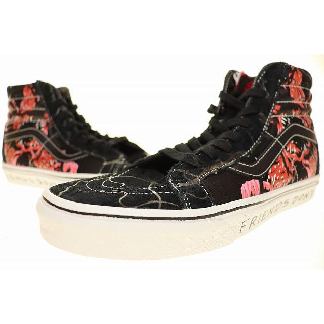 VANS（ヴァンズ） バンズ VANS SK8-HI REISSUE STRANGER THINGS BLACK