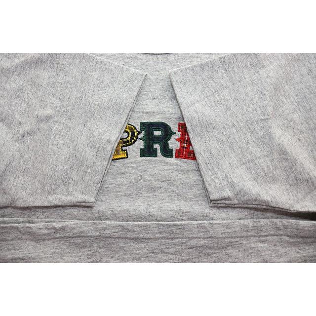 【中古】シュプリーム SUPREME 20AW PLAID APPLIQUE S GREY M プレイド アップリケ フロントロゴ ☆AA★250823 Supreme（シュプリーム） SUPREME 20AW PLAID APPLIQUE S GREY M