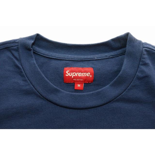 Supreme シュプリーム SUPREME 22SS INK BLOT S/S TOP TEE BLUE M