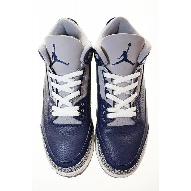 NIKE（ナイキ） NIKE AIR JORDAN 3 RETRO MIDNIGHT NAVY WHITE 29cm 