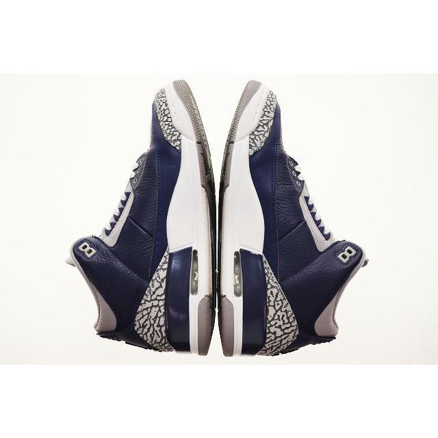 NIKE（ナイキ） NIKE AIR JORDAN 3 RETRO MIDNIGHT NAVY WHITE 29cm 