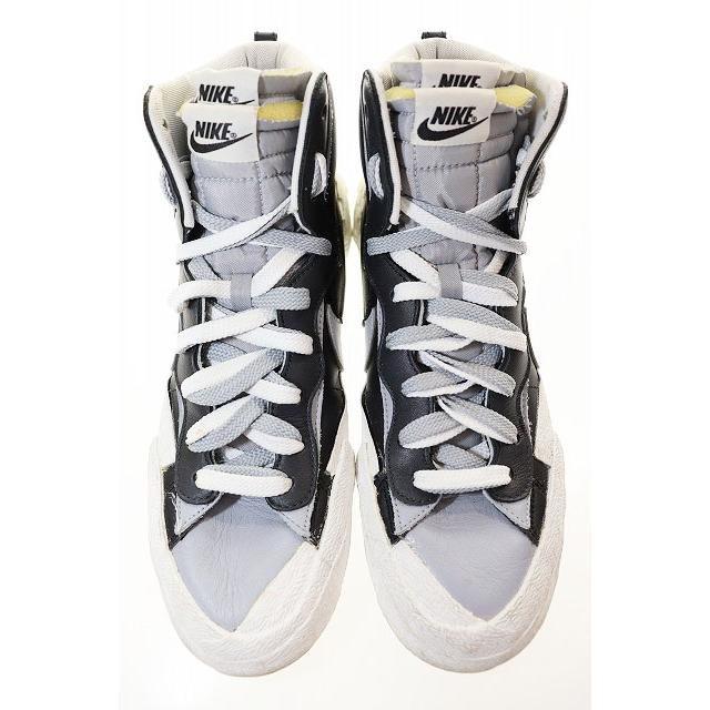 NIKE（ナイキ） × sacai BLAZER MID WOLF GREY BLACK 28.5cm BV0072 
