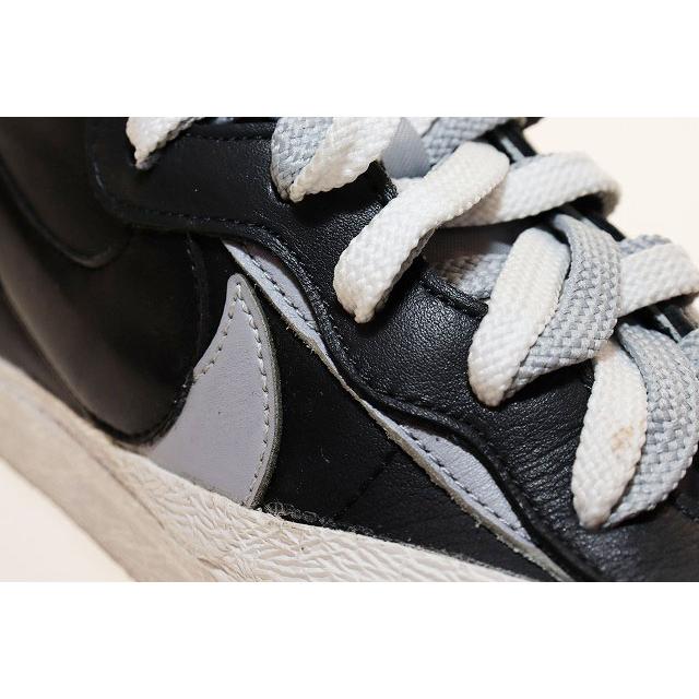 NIKE（ナイキ） × sacai BLAZER MID WOLF GREY BLACK 28.5cm BV0072