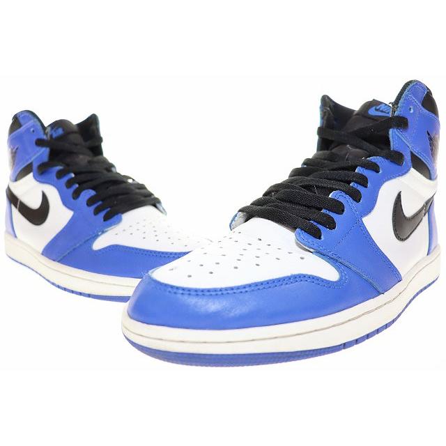 NIKE（ナイキ） NIKE AIR JORDAN 1 RETRO HIGH OG GAME ROYAL BLACK 