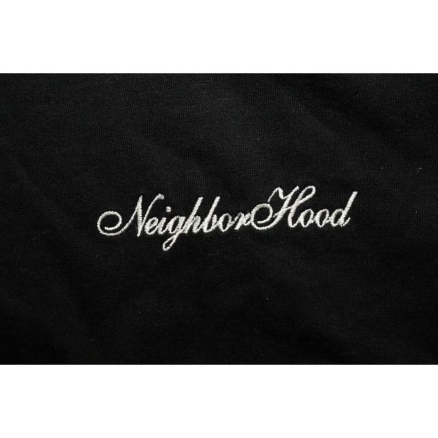ネイバーフッド NEIGHBORHOOD 胸ロゴ 刺繍 長袖 Tシャツ ロンT