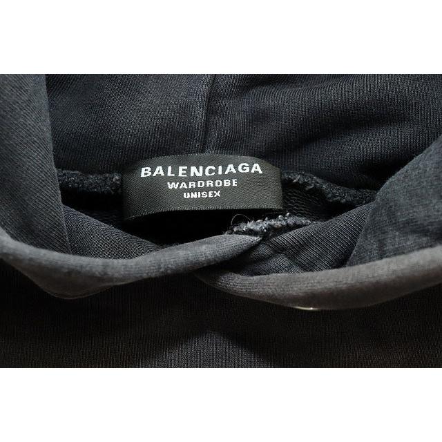 BALENCIAGA（バレンシアガ） BALENCIAGA LOGO HOODIE MEDIUM FIT M