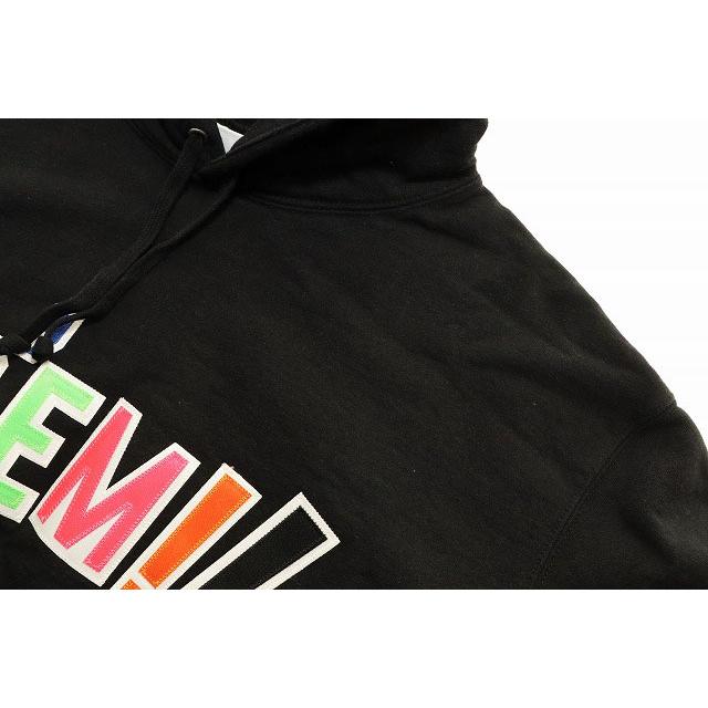 Supreme（シュプリーム） × WTAPS SIC'EM HOODED SWEATSHIRT BLACK L