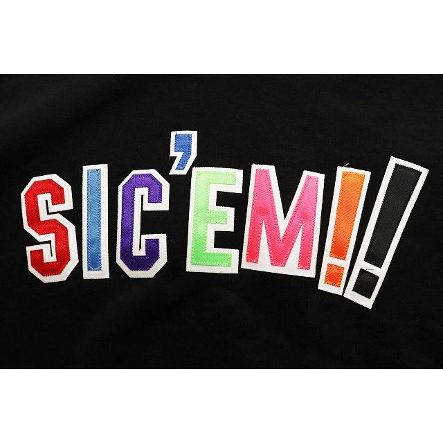 Supreme（シュプリーム） × WTAPS SIC'EM HOODED SWEATSHIRT BLACK L