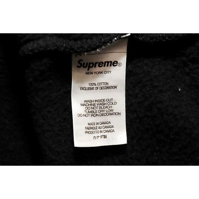 Supreme（シュプリーム） × WTAPS SIC'EM HOODED SWEATSHIRT BLACK L