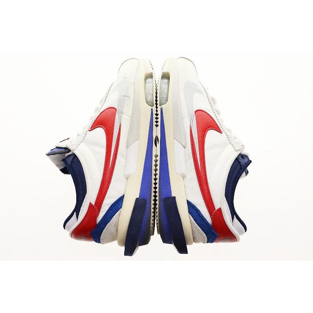 NIKE ナイキ × sacai ZOOM CORTEZ SP WHITE UNIVERSITY RED 28cm
