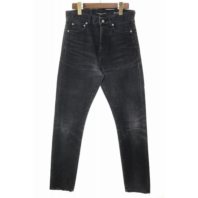 サンローラン パリ SAINT LAURENT PARIS 19AW D20 WASHED JEANS BLACK