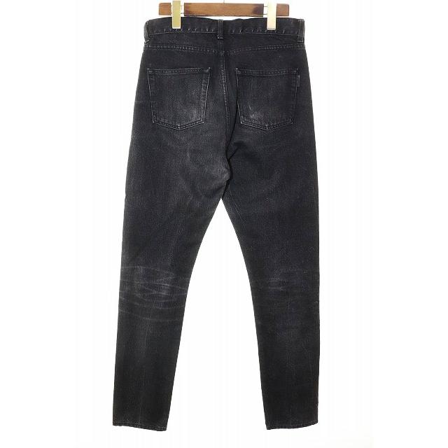 サンローラン パリ SAINT LAURENT PARIS 19AW D20 WASHED JEANS BLACK
