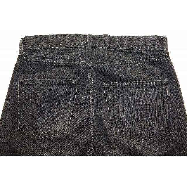サンローラン パリ SAINT LAURENT PARIS 19AW D20 WASHED JEANS BLACK