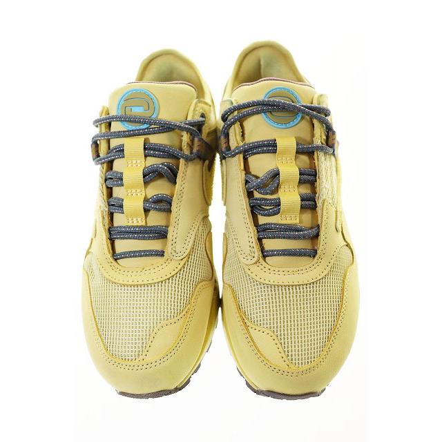 【中古】ナイキ NIKE × CACTUS JACK TRAVIS SCOTT AIR MAX 1 CJ GOLD 25cm DO9392-700 カクタスジャック ▲■251011 NIKE（ナイキ） × CACTUS JACK TRAVIS SCOTT AIR MAX 1 CJ GOLD 25cm