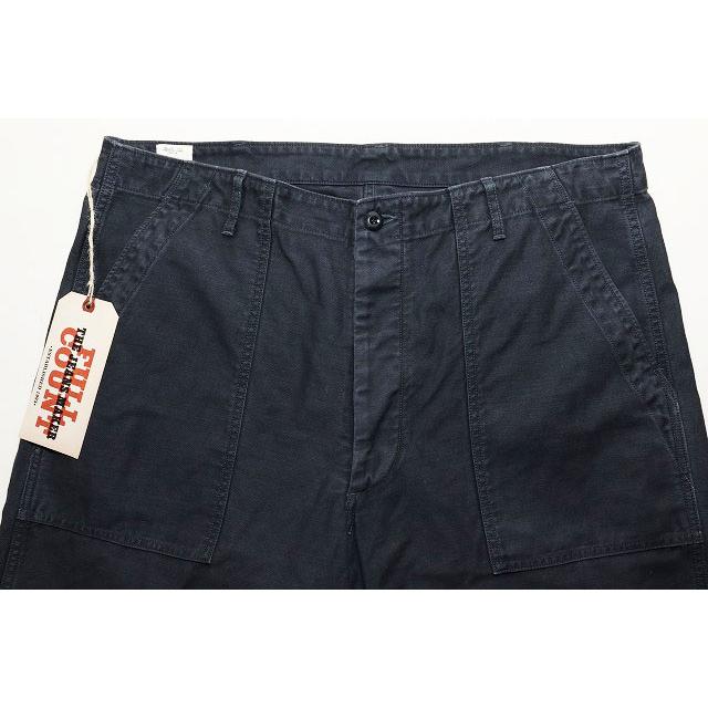 フルカウント FULLCOUNT UTILITY TROUSERS BLACK W38 1992-24A