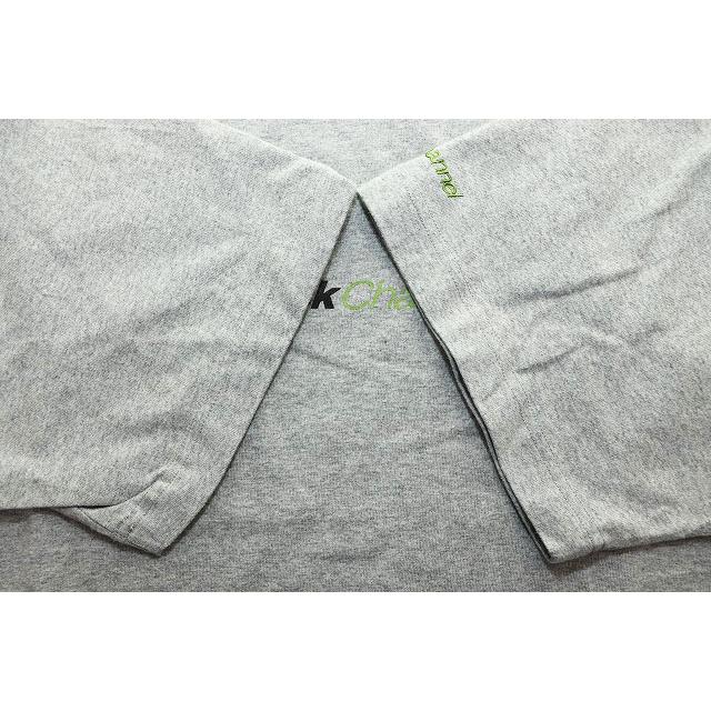 バックチャンネル BACK CHANNEL LOGO TEE GREY XXL ロゴ プリント T