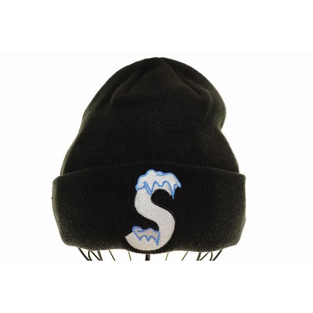 Supreme（シュプリーム） SUPREME 20AW S LOGO ICE BEANIE BLACK Sロゴ