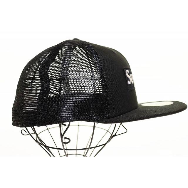 Supreme（シュプリーム） SUPREME BOX LOGO MESH BACK NEW ERA BLACK 7