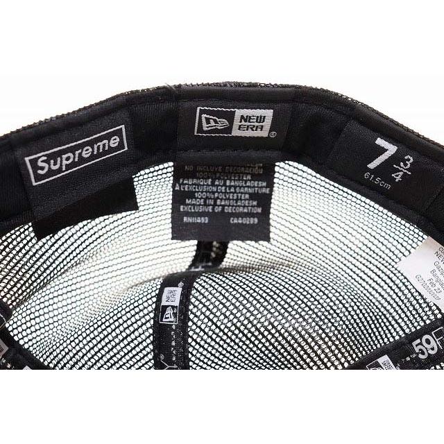 Supreme（シュプリーム） SUPREME BOX LOGO MESH BACK NEW ERA BLACK 7