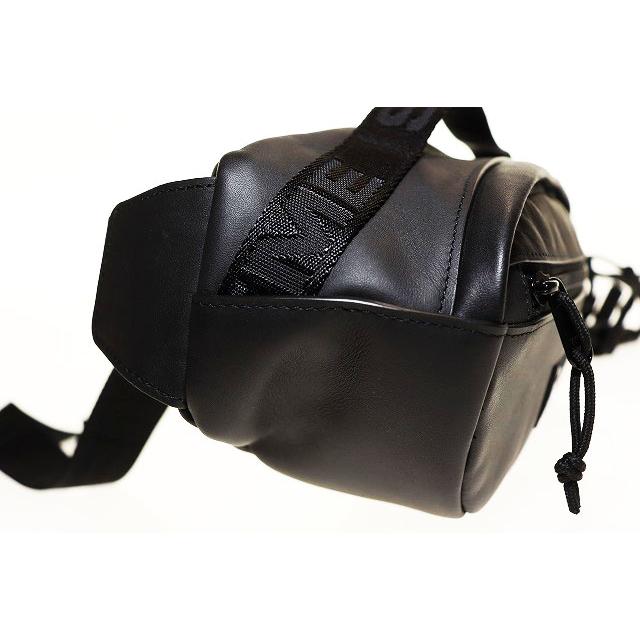 Supreme（シュプリーム） SUPREME 23AW LEATHER WAIST BAG BLACK