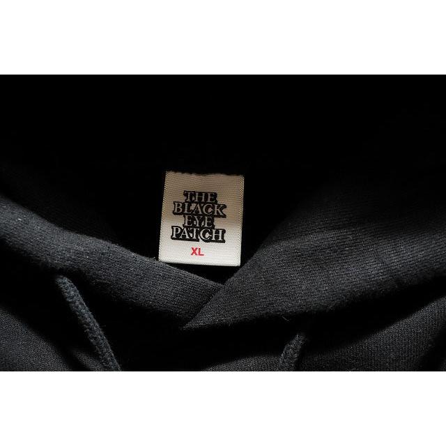 THE BLACK EYE PATCH ブラック　パーカー　極美品　プリント　L BlackEyePatch Black Eye Patch ブラックアイパッチ パーカー