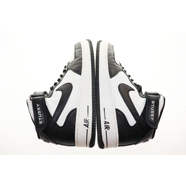 NIKE（ナイキ） × STUSSY AIR FORCE 1 07 MID SP BLACK WHITE 30cm
