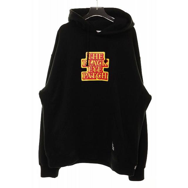 ブラックアイパッチ THE BLACK EYE PATCH × SUPPAIMAN OG LABEL HOODIE 