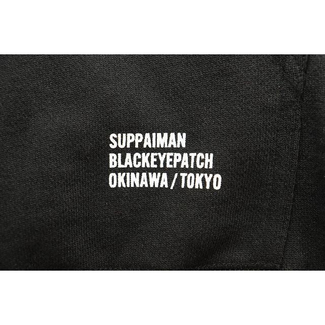ブラックアイパッチ THE BLACK EYE PATCH × SUPPAIMAN OG LABEL HOODIE 