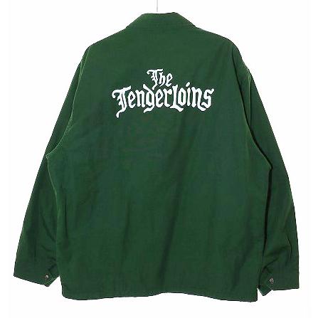 テンダーロイン TENDERLOIN BACK PRINT COTTON COACH JACKET