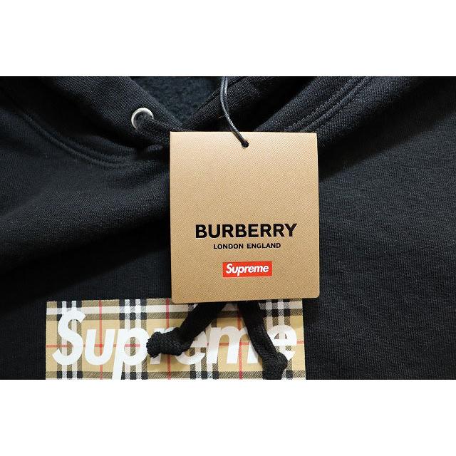Supreme（シュプリーム） × BURBERRY 22SS BOX LOGO HOODED SWEATSHIRT