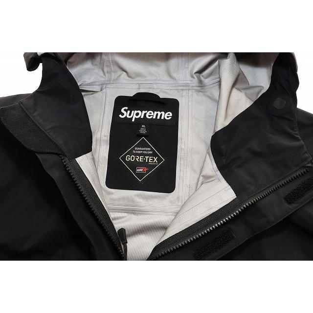 【中古】シュプリーム SUPREME 24AW GORE-TEX TAPED SEAM SHELL JACKET BLACK XL ゴアテックス ☆AA★250923 Supreme（シュプリーム） SUPREME 24AW GORE-TEX TAPED SEAM SHELL