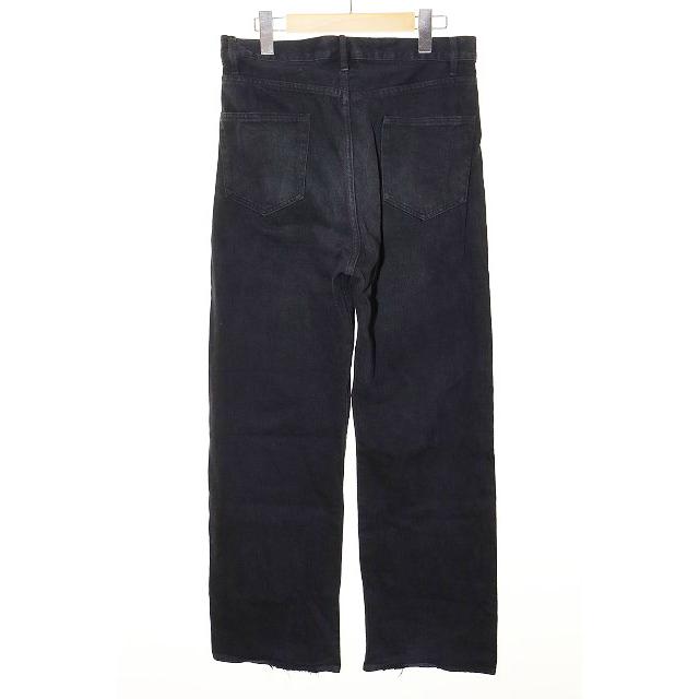 オーラリー AURALEE SELVEDGE LIGHT DENIM PANTS BLACK 3 A23SP02SD 