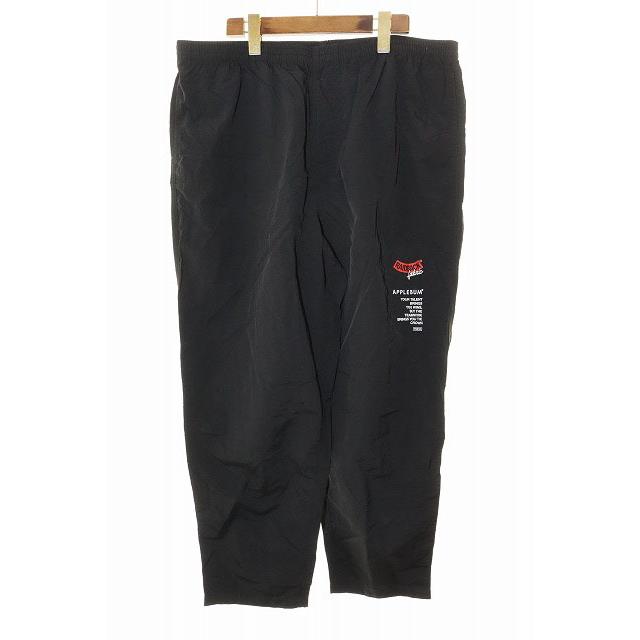 APPLEBUM × CRSB raidback fabric ナイロンパンツ アップルバム APPLEBUM × CRSB RAIDBACK FABRIC NYLON PANTS BLACK XL