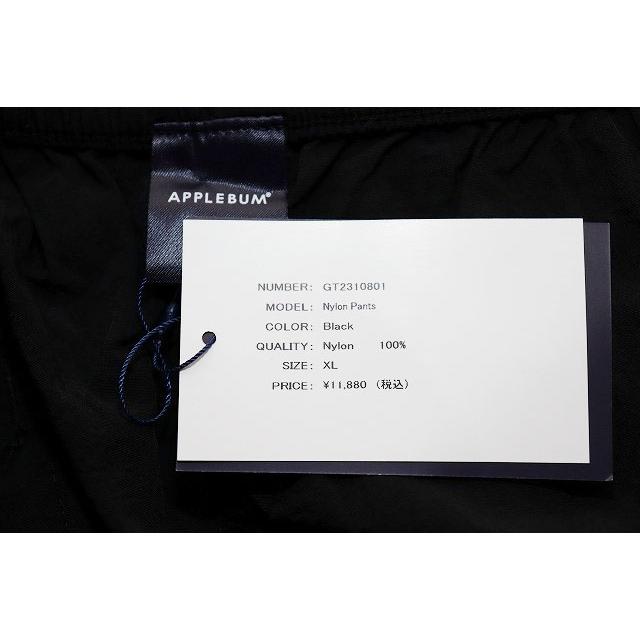 アップルバム APPLEBUM × CRSB RAIDBACK FABRIC NYLON PANTS BLACK XL